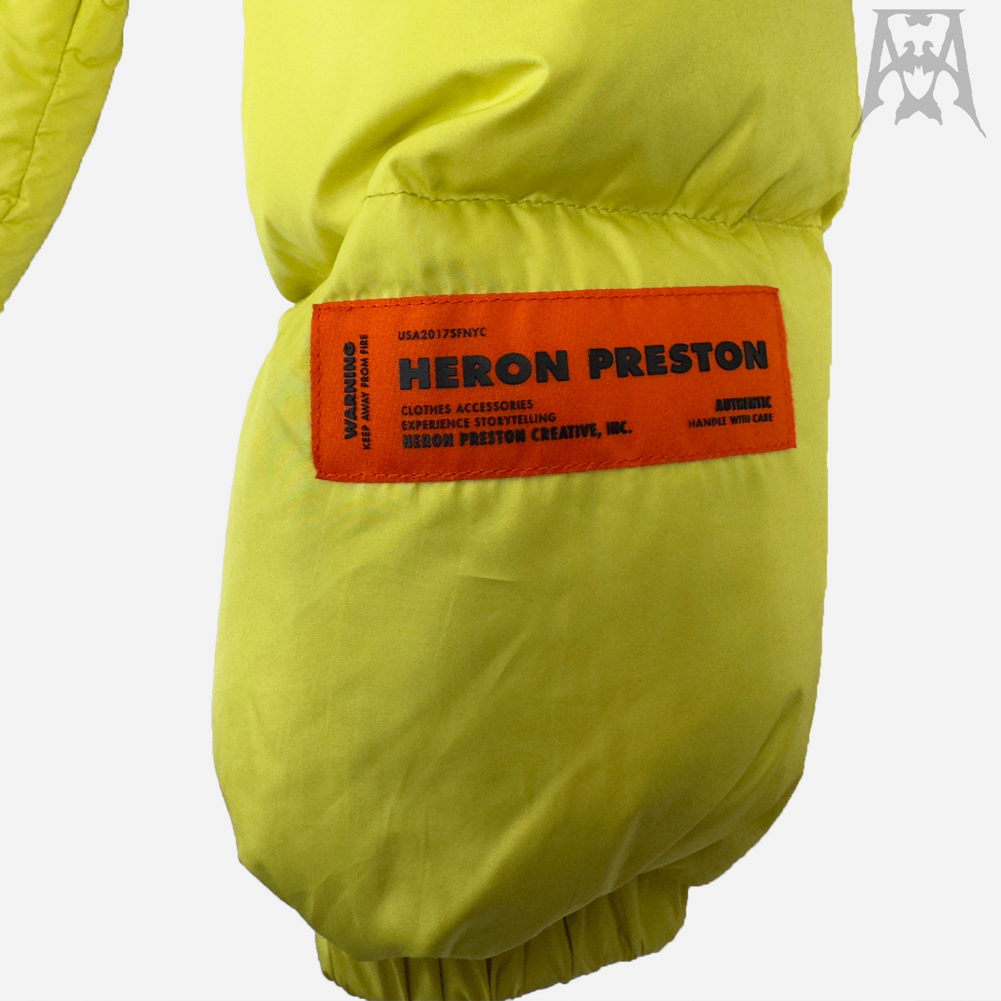 Heron Preston Cropped Down Puffer Jacket