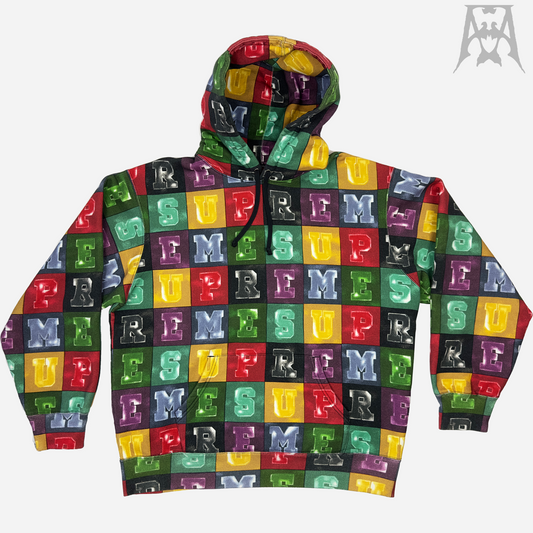 Supreme Blocks Hooded Sweatshirt