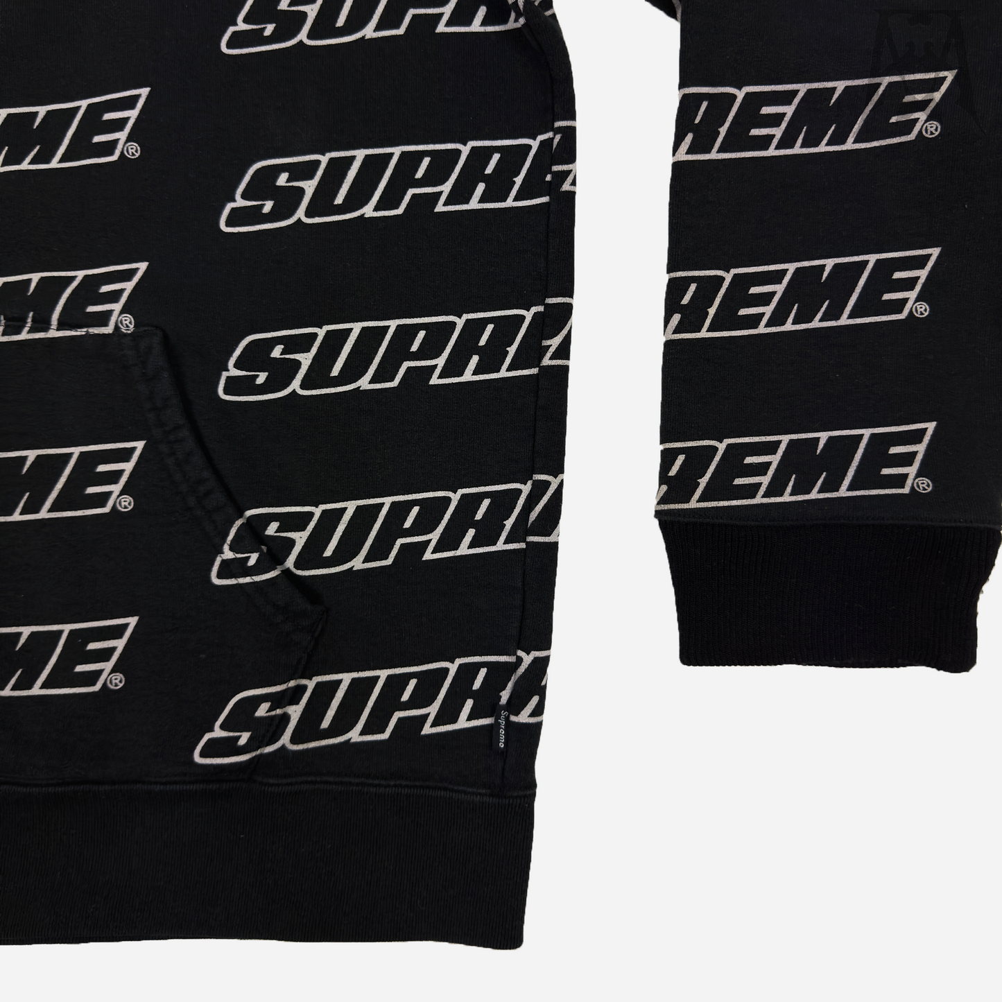 Supreme Repeated Zip-Up Sweatshirt