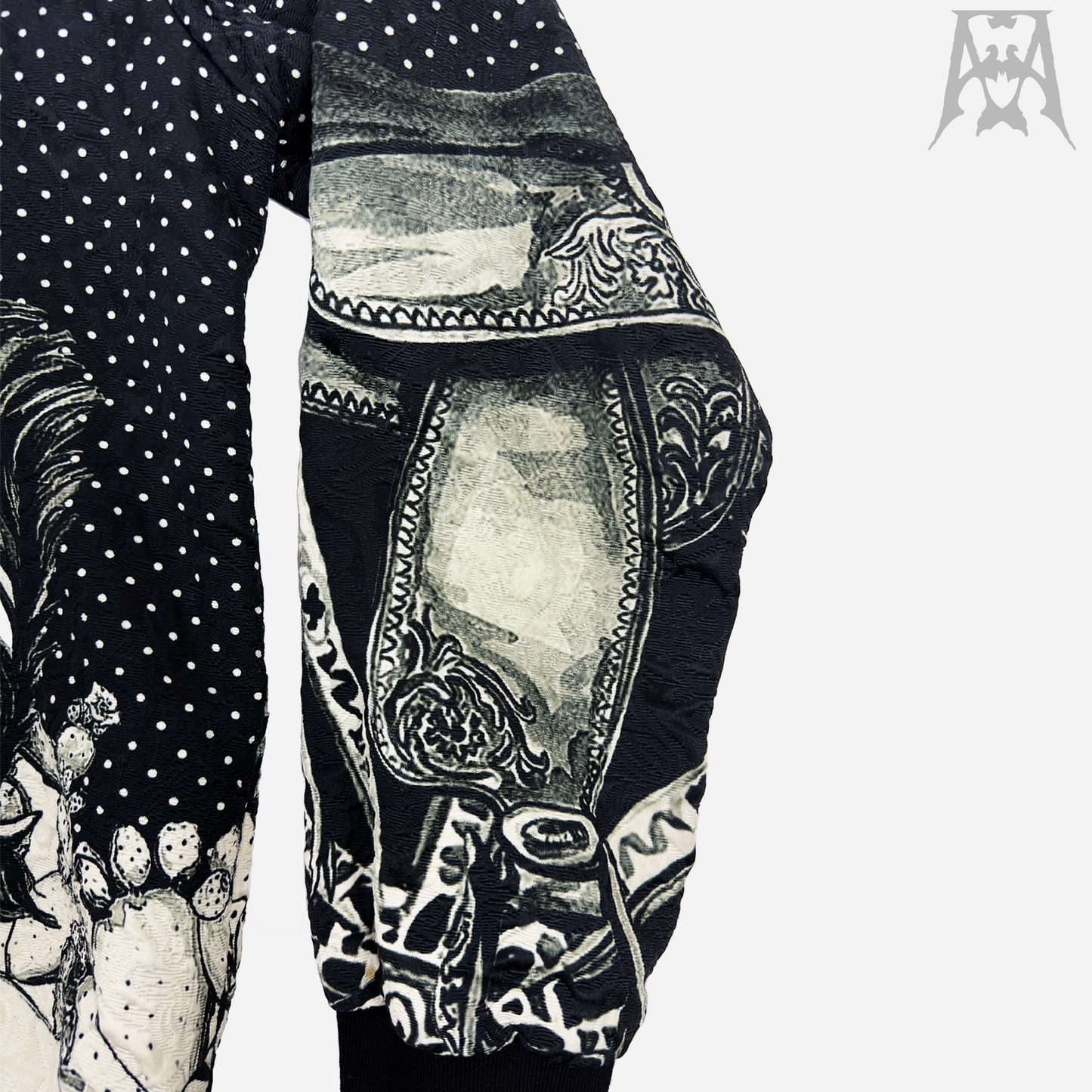 Dolce & Gabbana "Western" Brocade Sweatshirt
