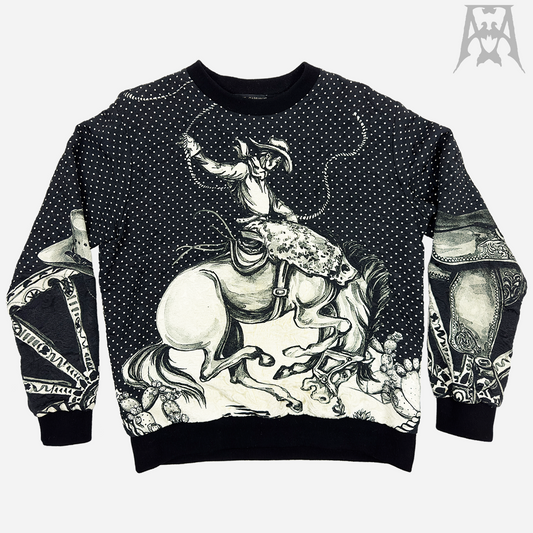 Dolce & Gabbana "Western" Brocade Sweatshirt