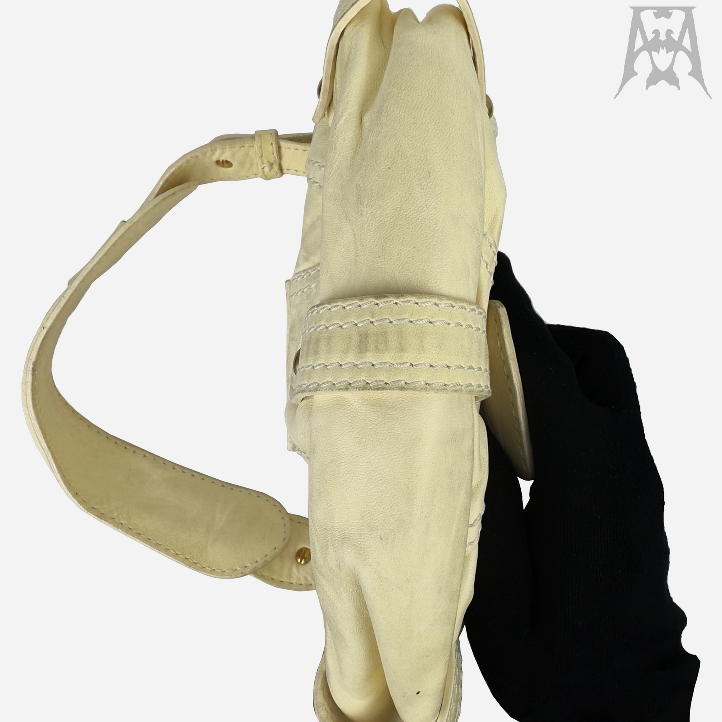 Vintage Valentino V-Ring Shoulder Bag