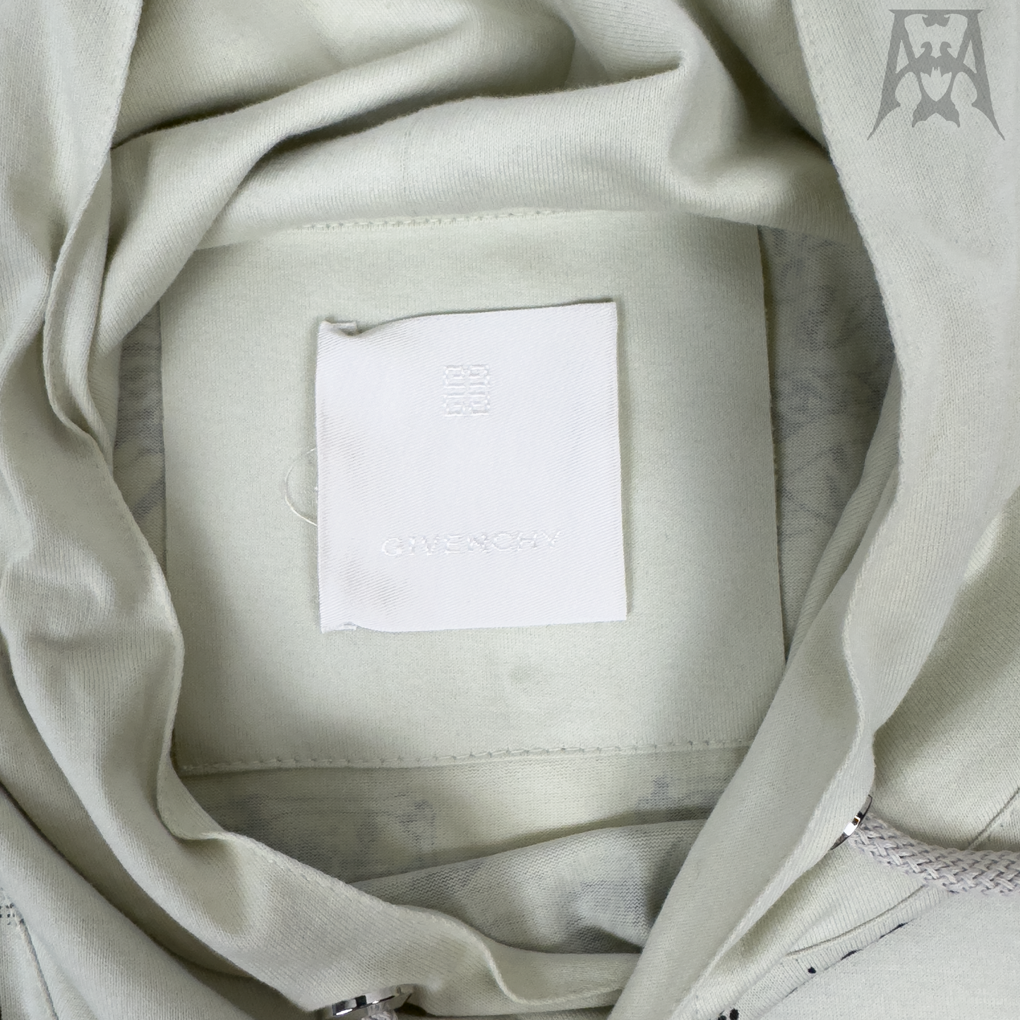 Givenchy Gothic Oversized Jersey Hoodie