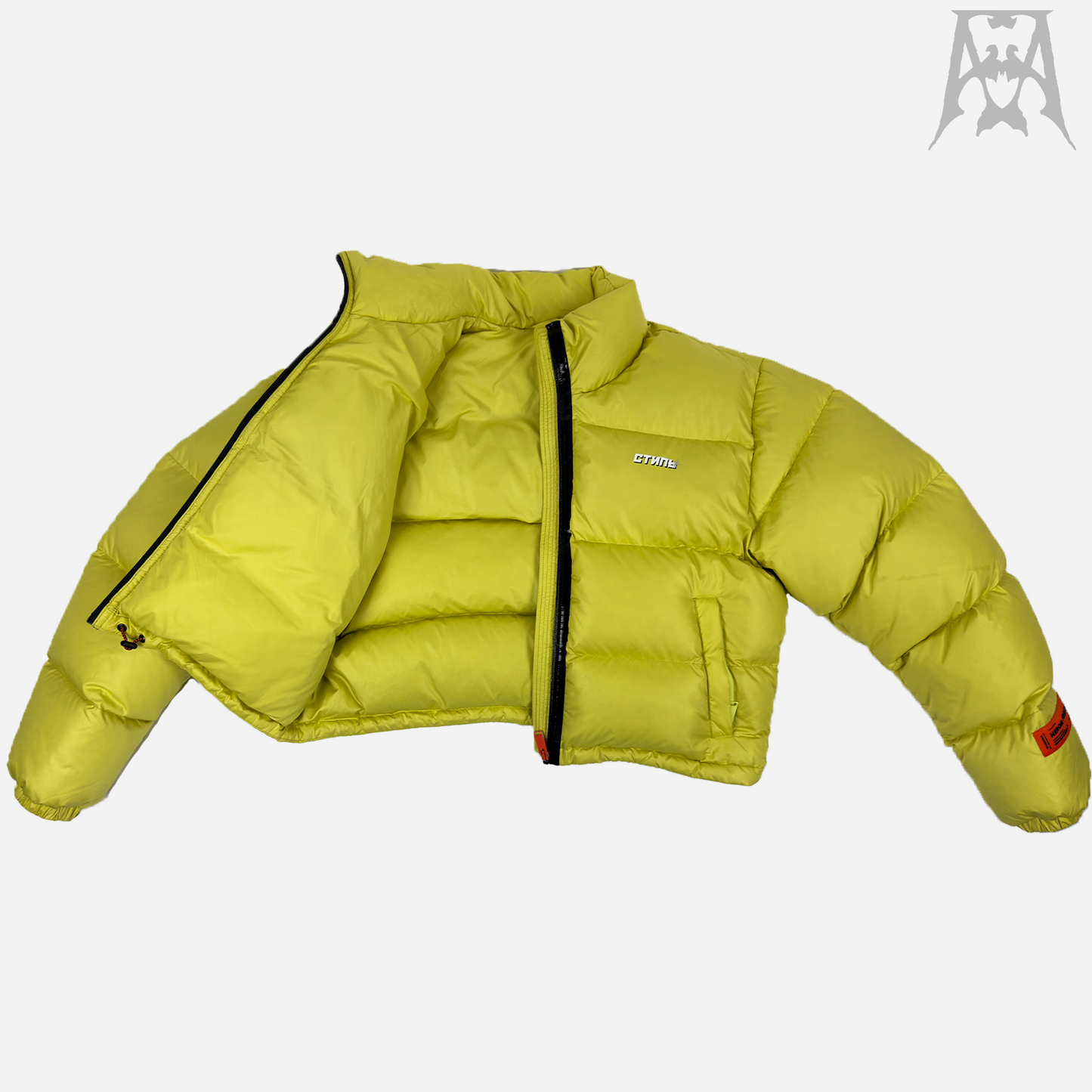 Heron Preston Cropped Down Puffer Jacket