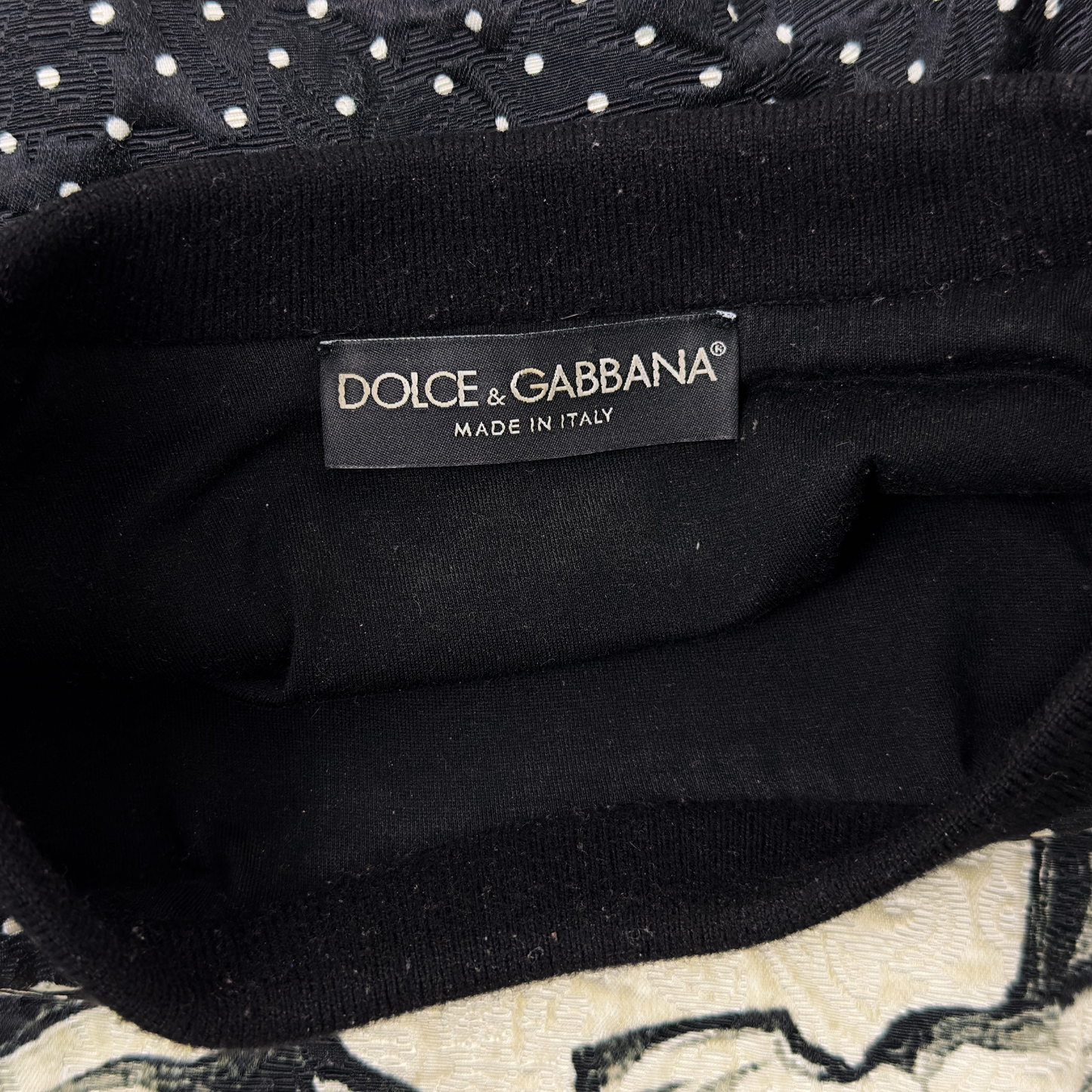 Dolce & Gabbana "Western" Brocade Sweatshirt