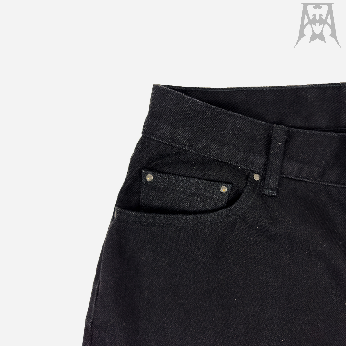 Palm Angels 3/4 Denim Track Pants