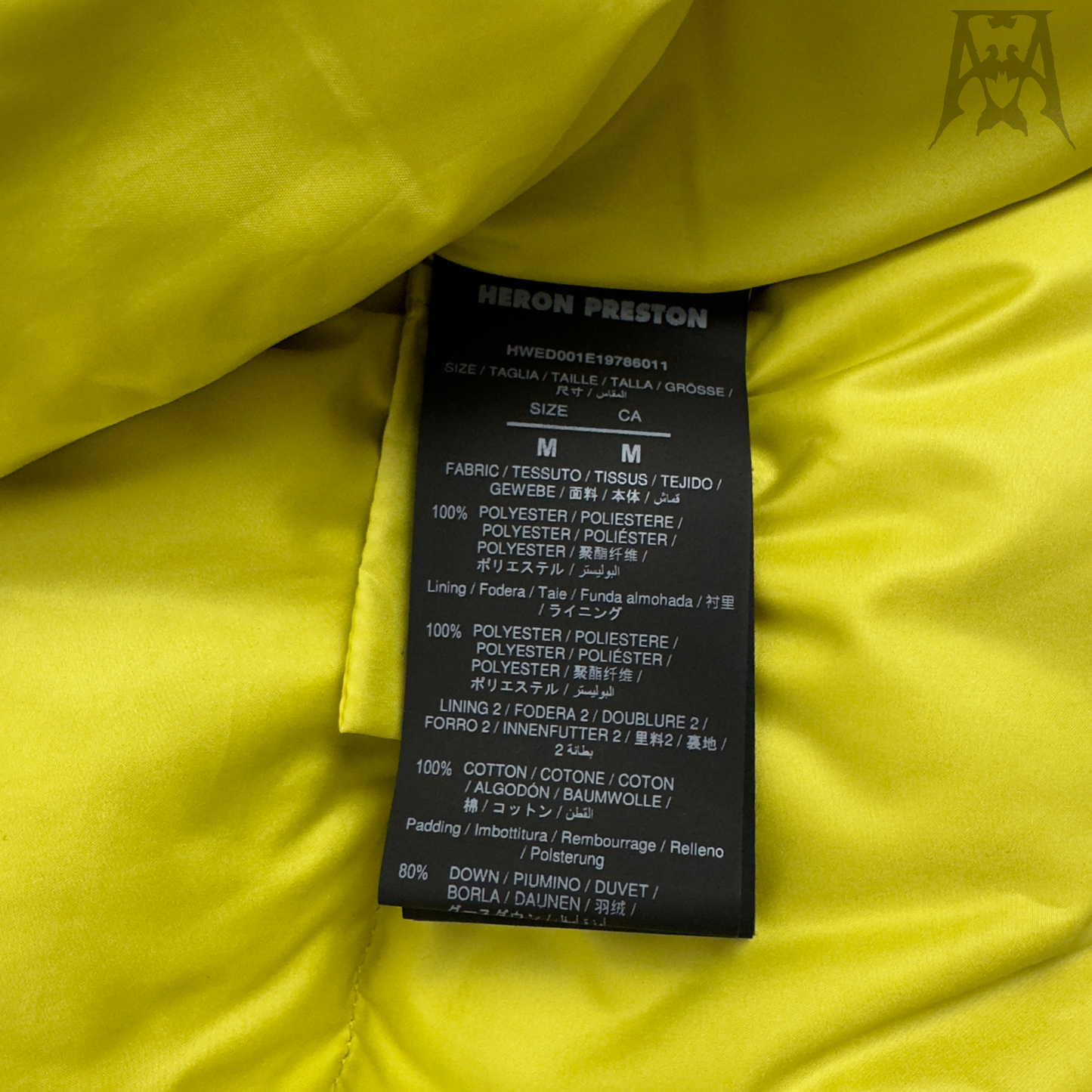 Heron Preston Cropped Down Puffer Jacket