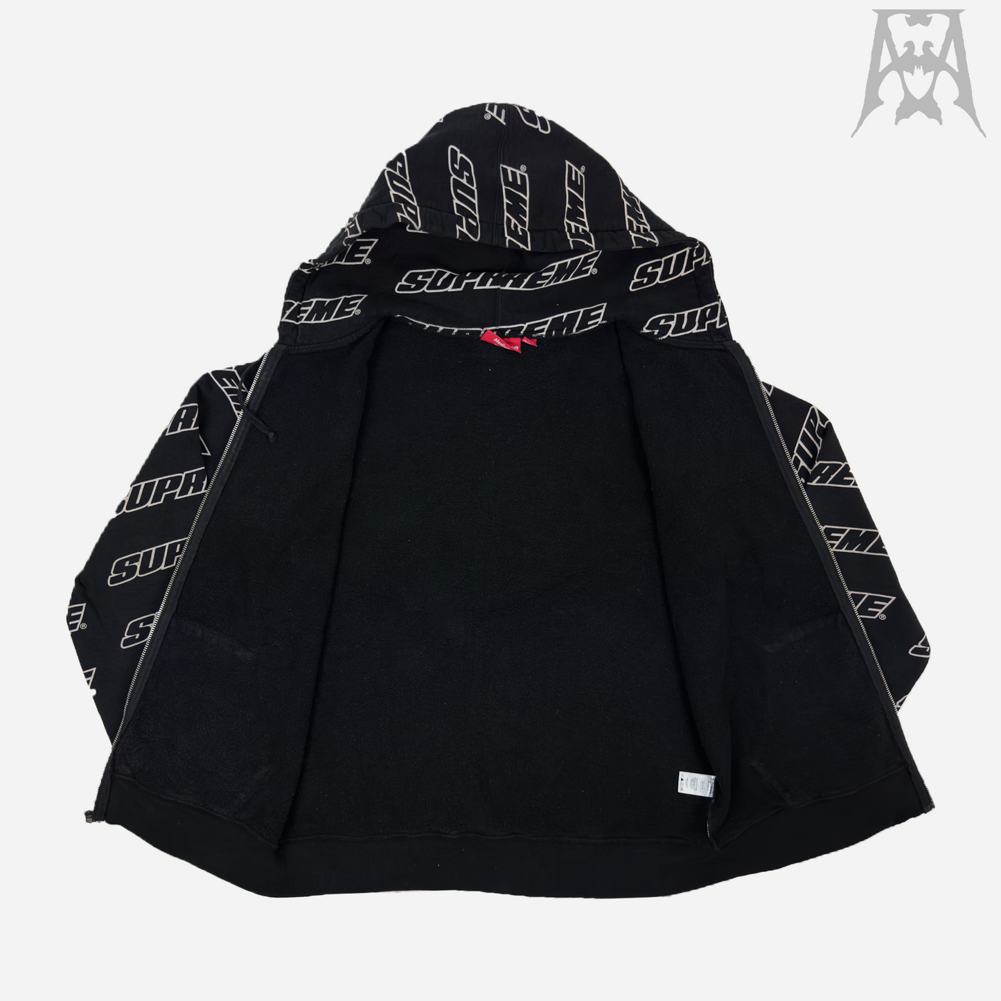 Supreme Repeated Zip-Up Sweatshirt