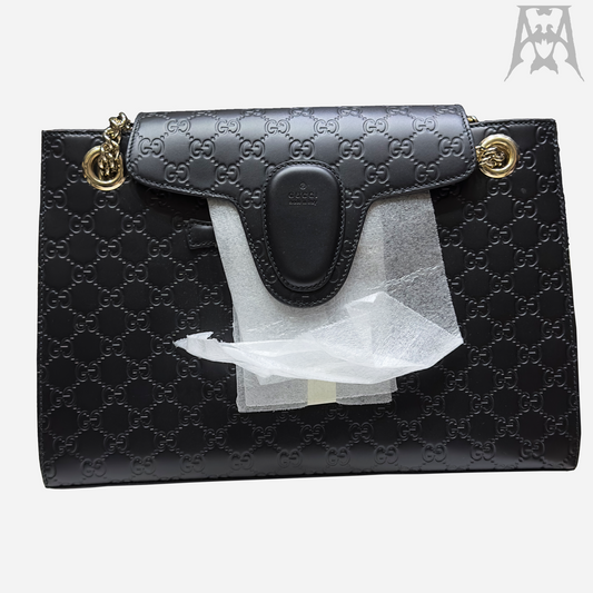 Gucci Emily Guccissima Chain Shoulder Bag