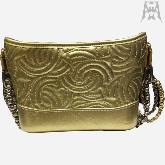 Chanel Rare Gold Gabrielle Crossbody Bag
