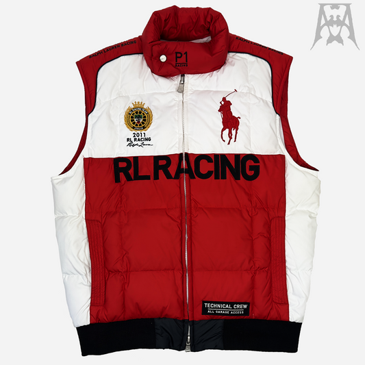 Vintage Polo Ralph Lauren Racing Italia Puffer Vest