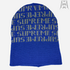 Supreme 3M Reflective Repeat Beanie