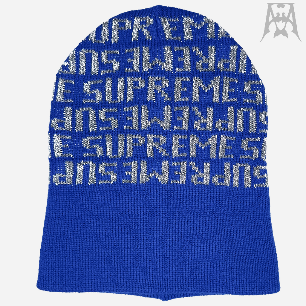 Supreme 3M Reflective Repeat Beanie
