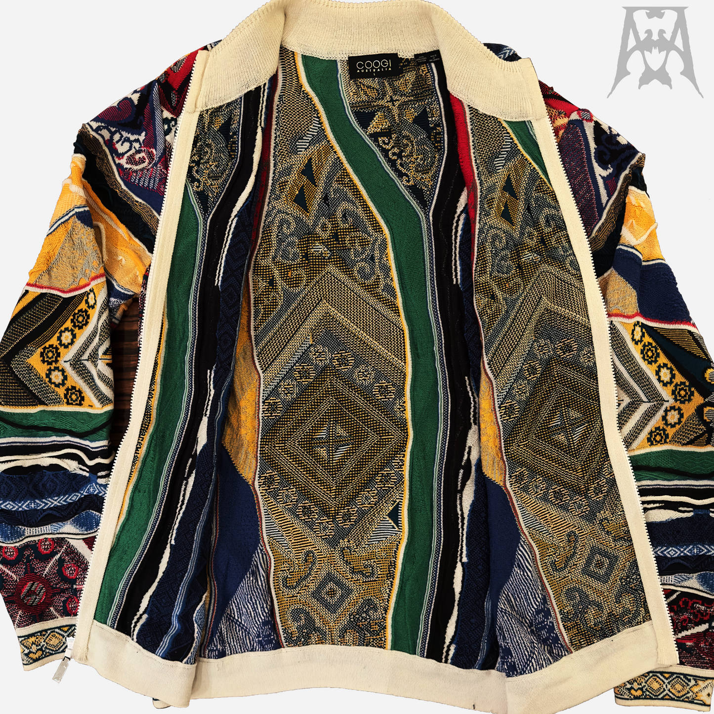 Coogi Cosby Zip Up RARE