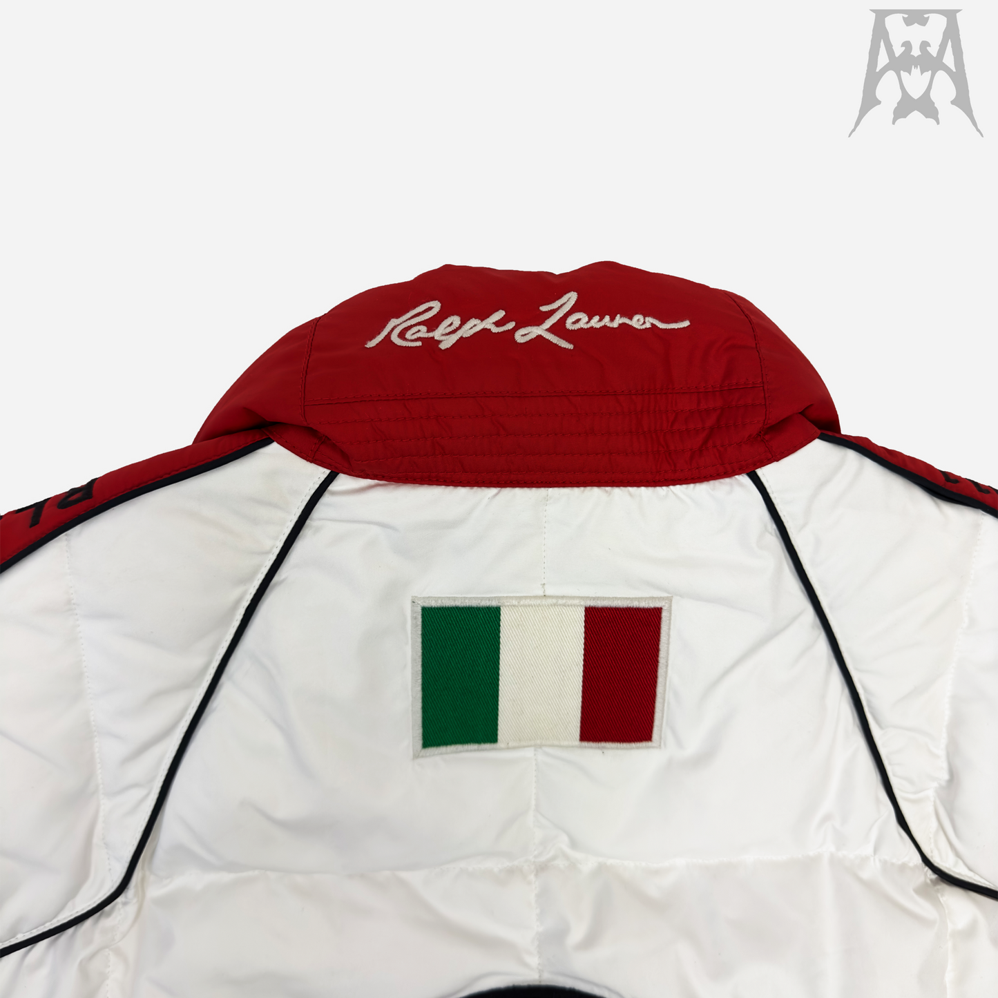 Vintage Polo Ralph Lauren Racing Italia Puffer Vest