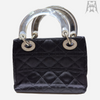 2007 Lady Dior Cannage Rhinestone-Embellished Handbag