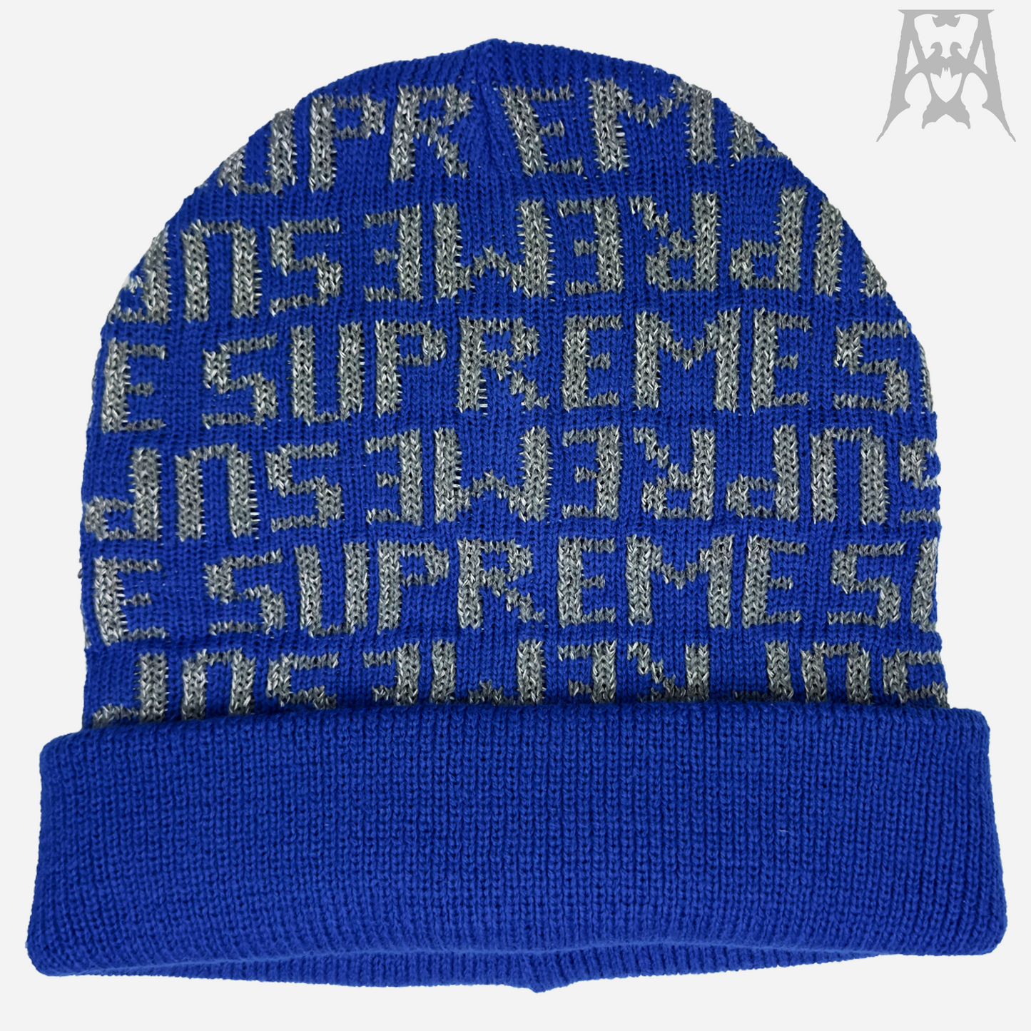 Supreme 3M Reflective Repeat Beanie
