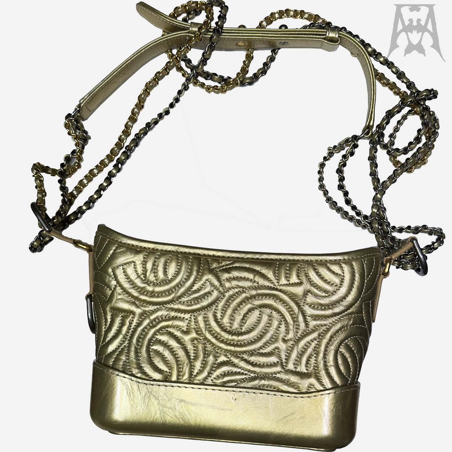 Chanel Rare Gold Gabrielle Crossbody Bag