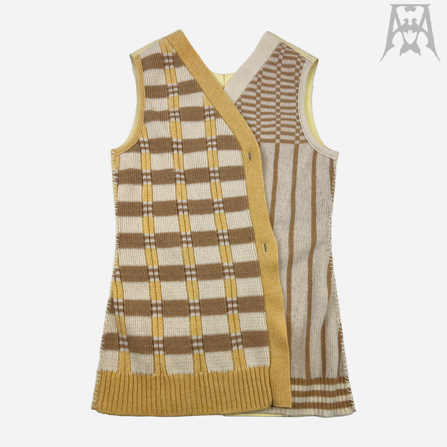 Marni Runway Knit/Leather Cardigan