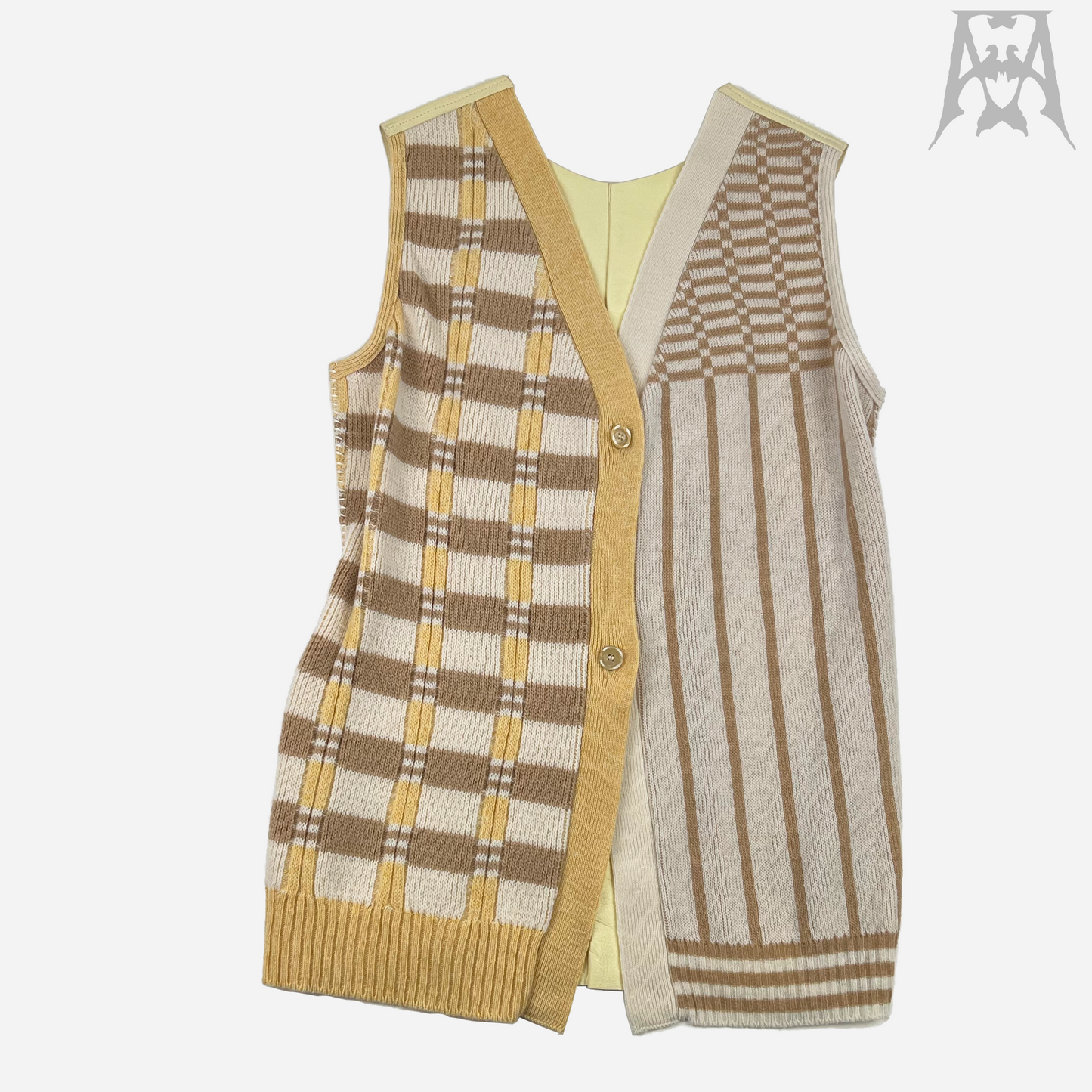 Marni Runway Knit/Leather Cardigan