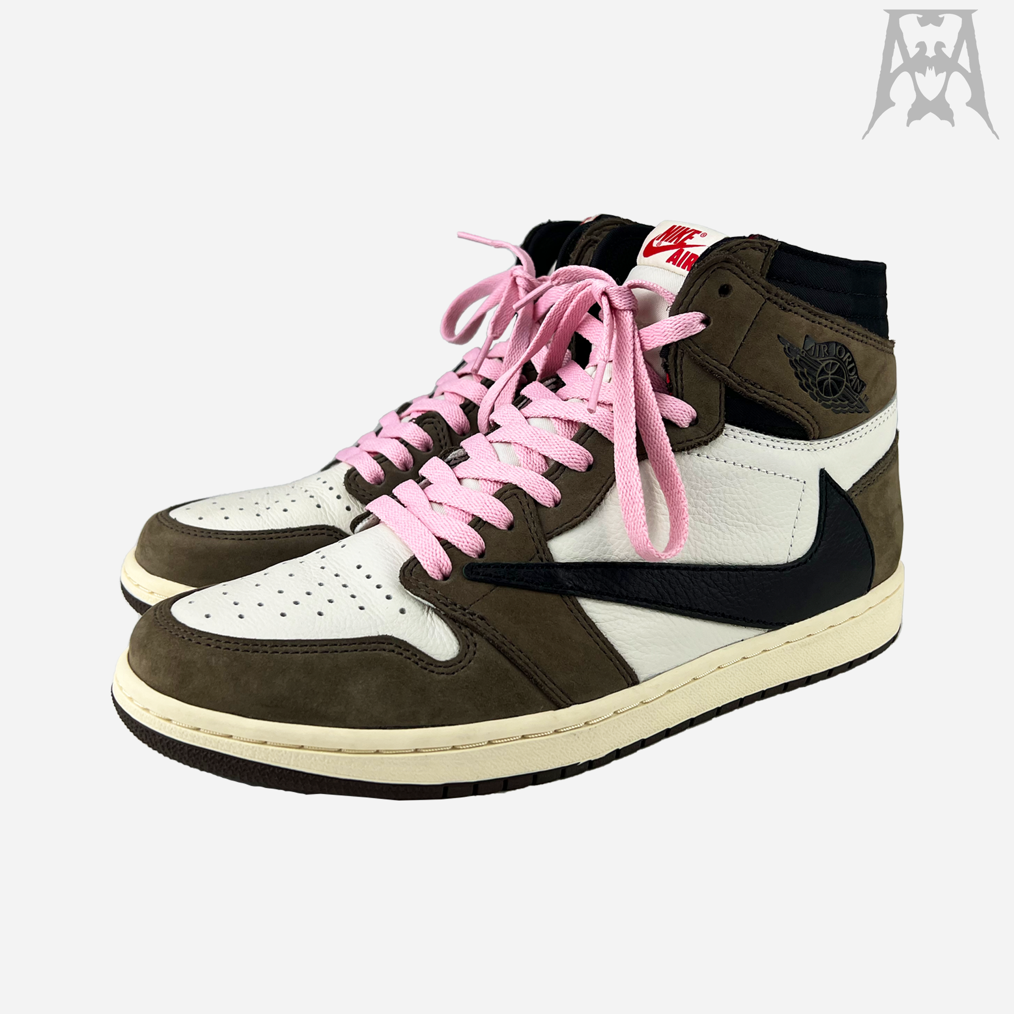 Jordan 1 top travis scott pink