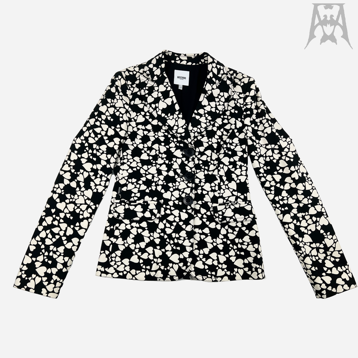 Vintage Moschino Hearts Blazer