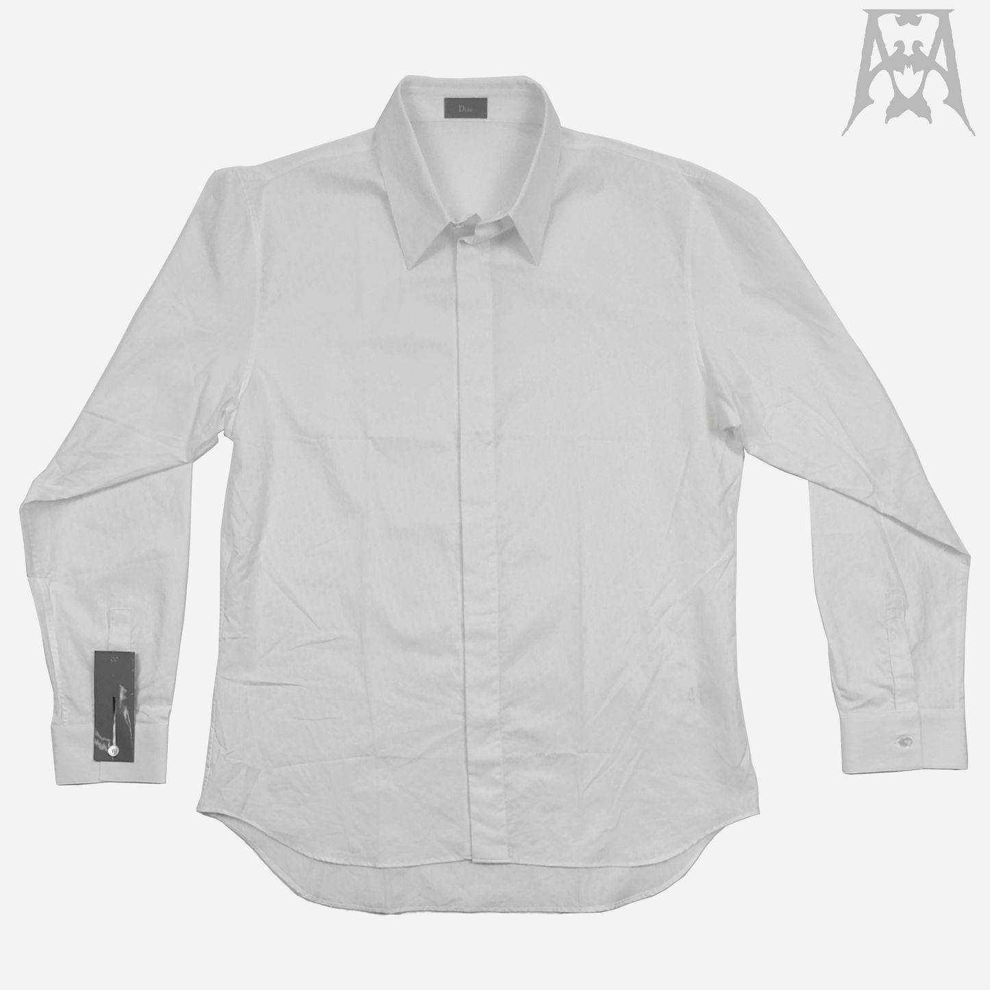 Dior Oblique Jacquard Shirt White SAMPLE
