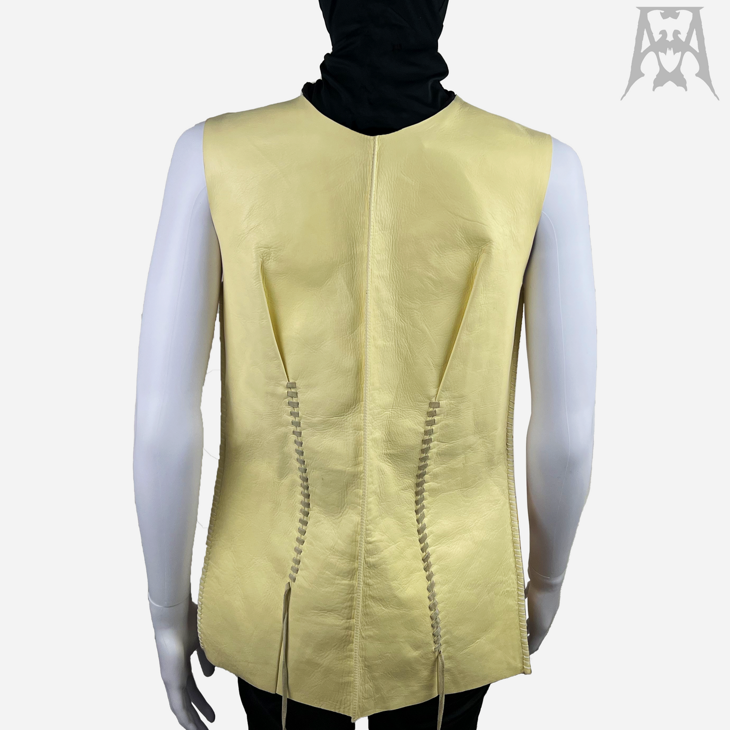 Marni Runway Knit/Leather Cardigan