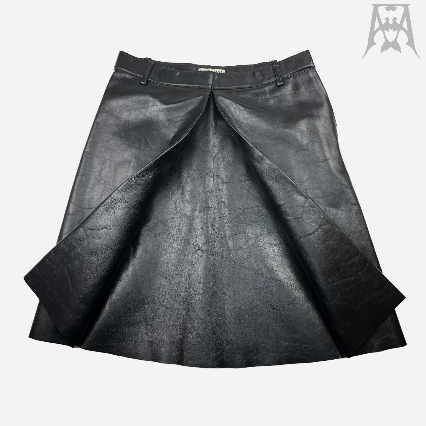 Balenciaga 2016 Leather Skirt