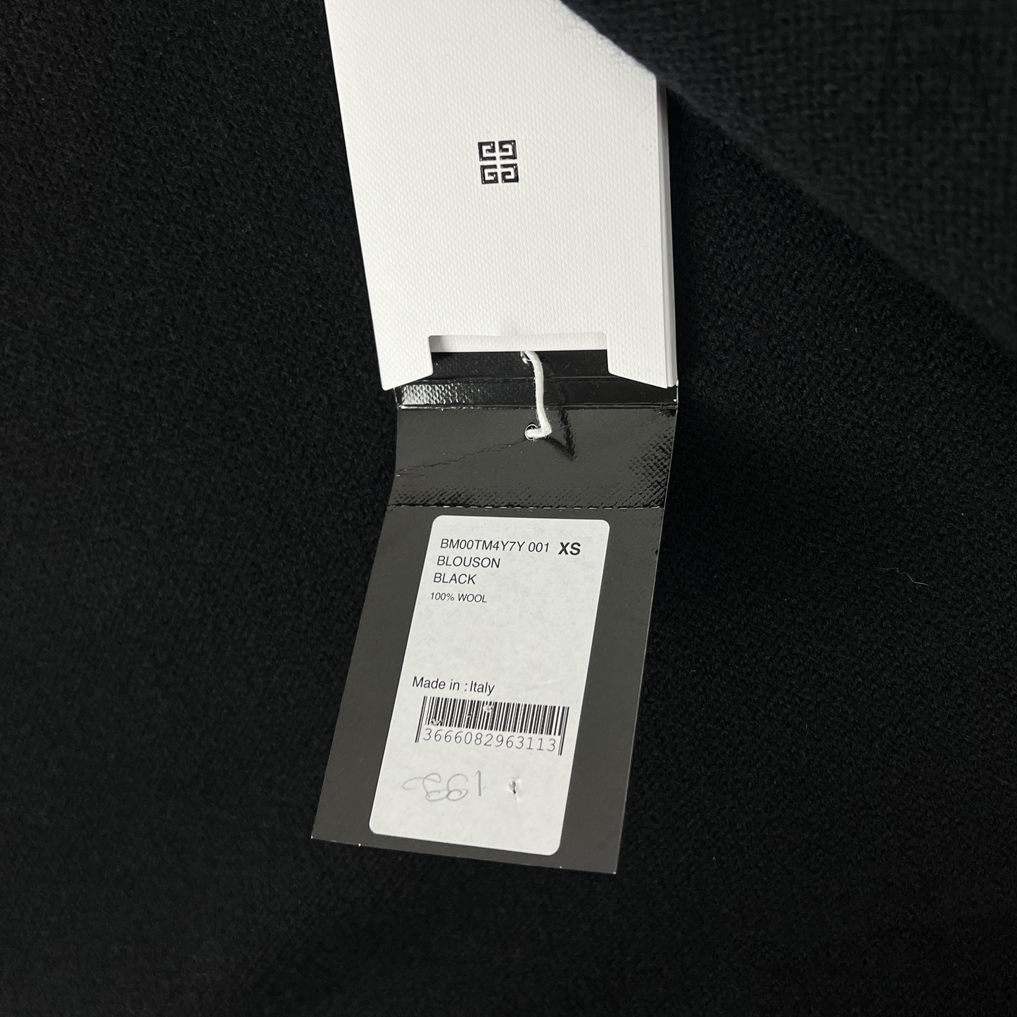 Givenchy Barbed-Wire Logo Jacket