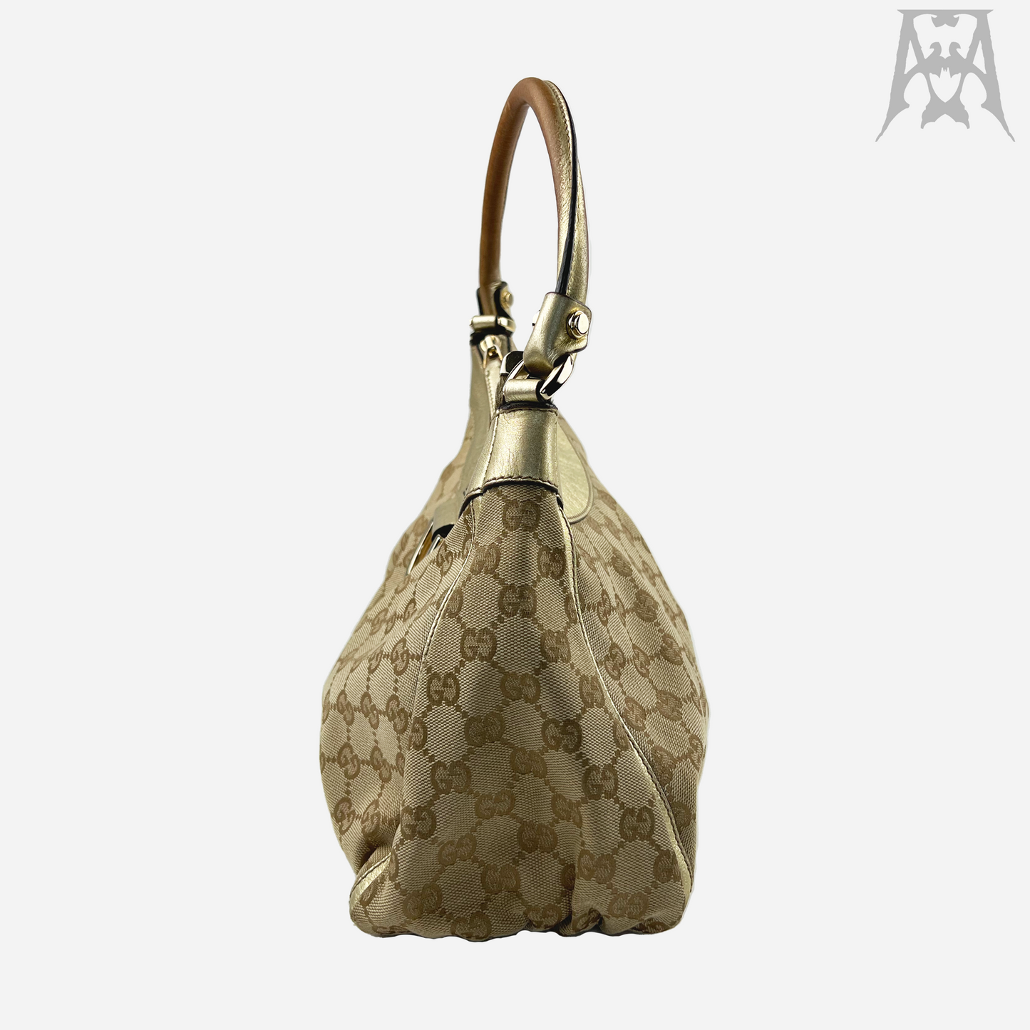 Gucci Monogram Abbey "D" Ring Handbag