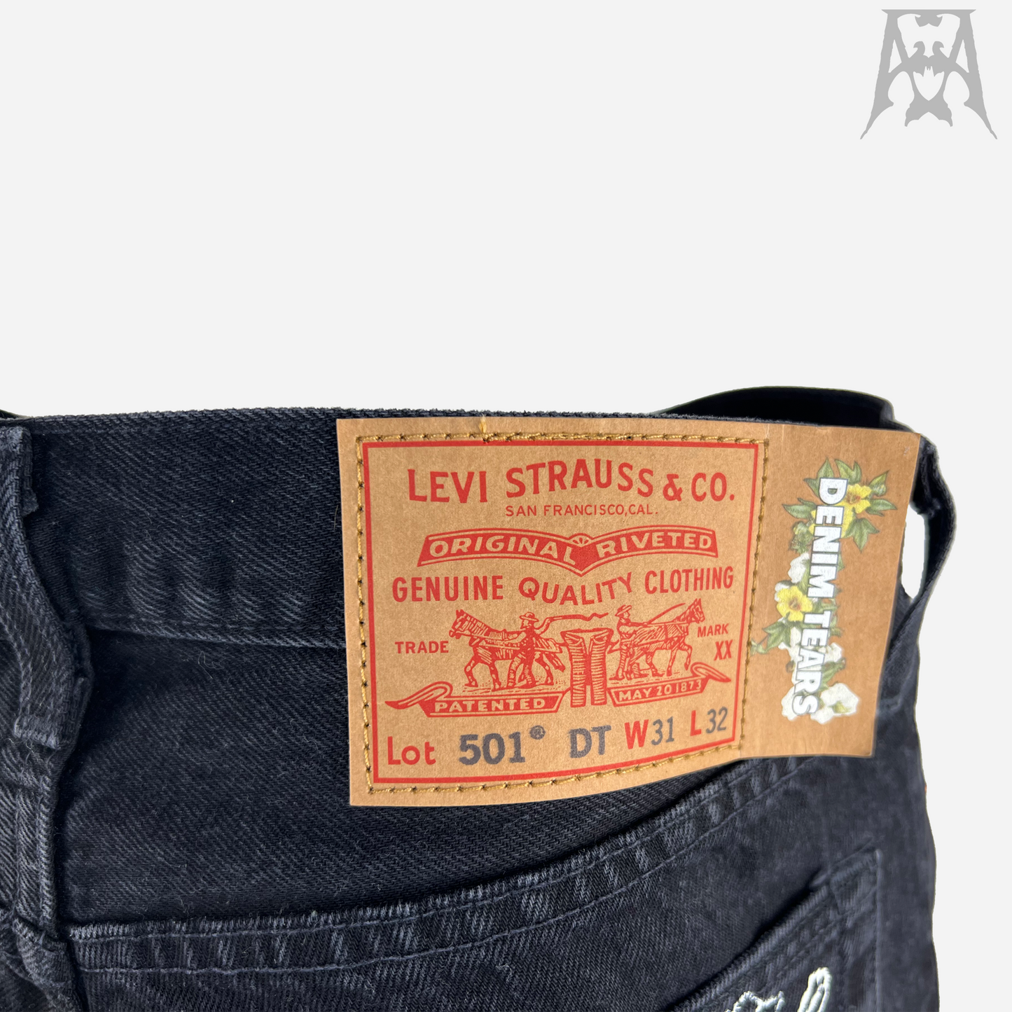 Denim Tears "Peace in my pocket" Jeans