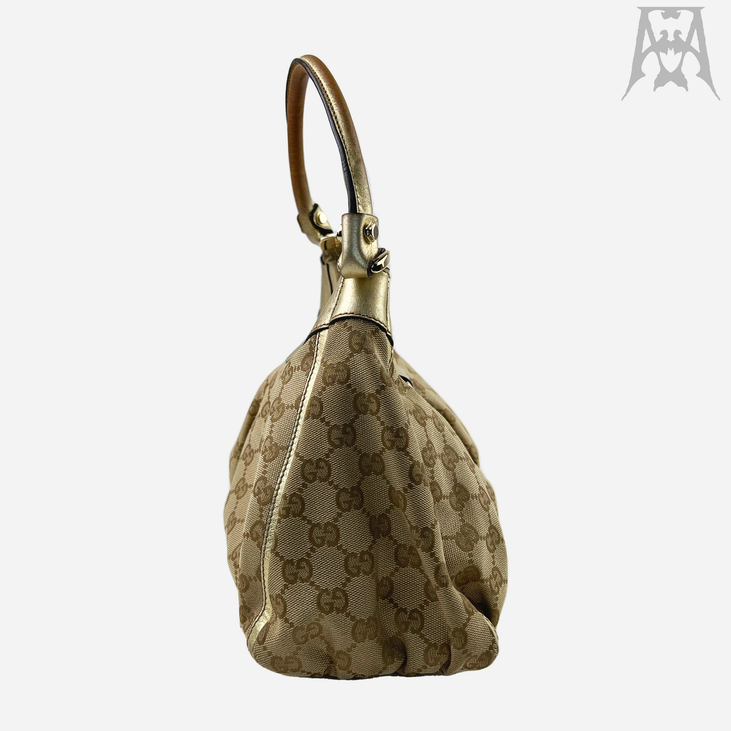 Gucci Monogram Abbey "D" Ring Handbag