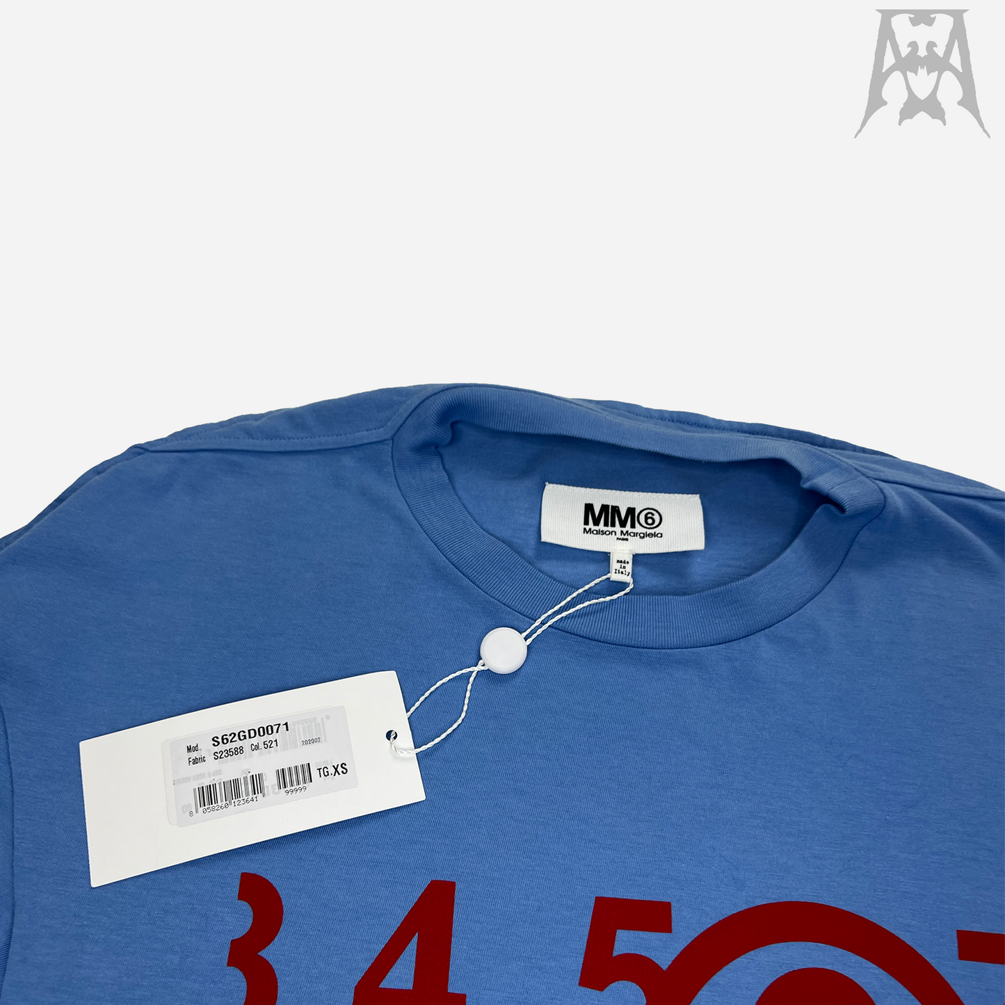 Maison Margiela Logo Cut and Sew Shirt