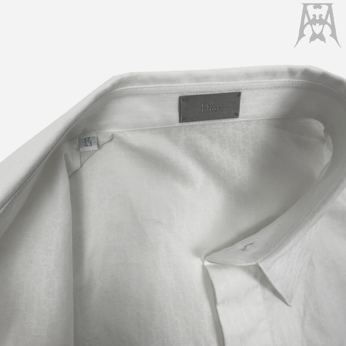 Dior Oblique Jacquard Shirt White SAMPLE