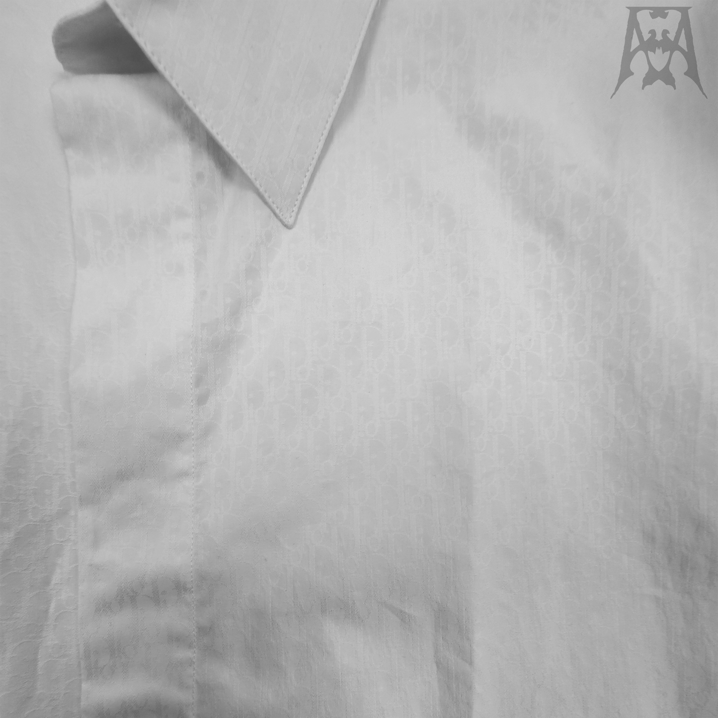 Dior Oblique Jacquard Shirt White SAMPLE