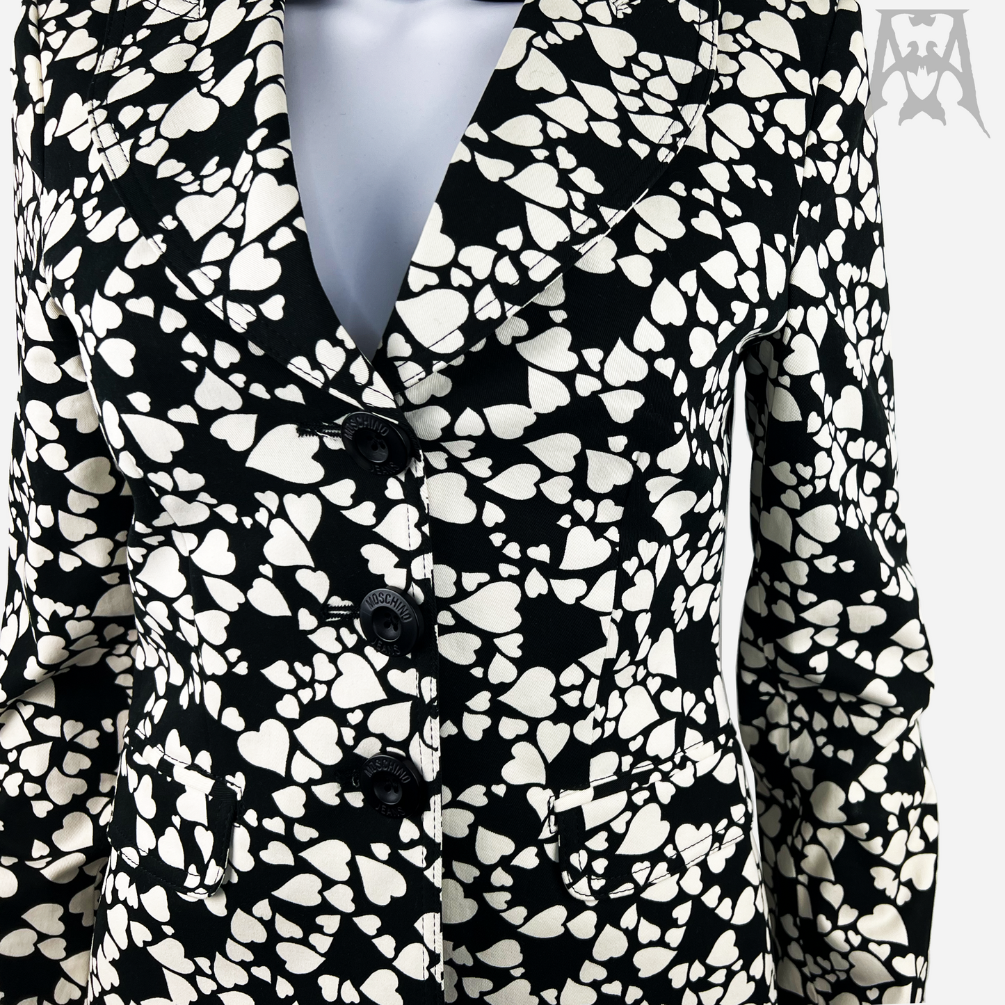 Vintage Moschino Hearts Blazer