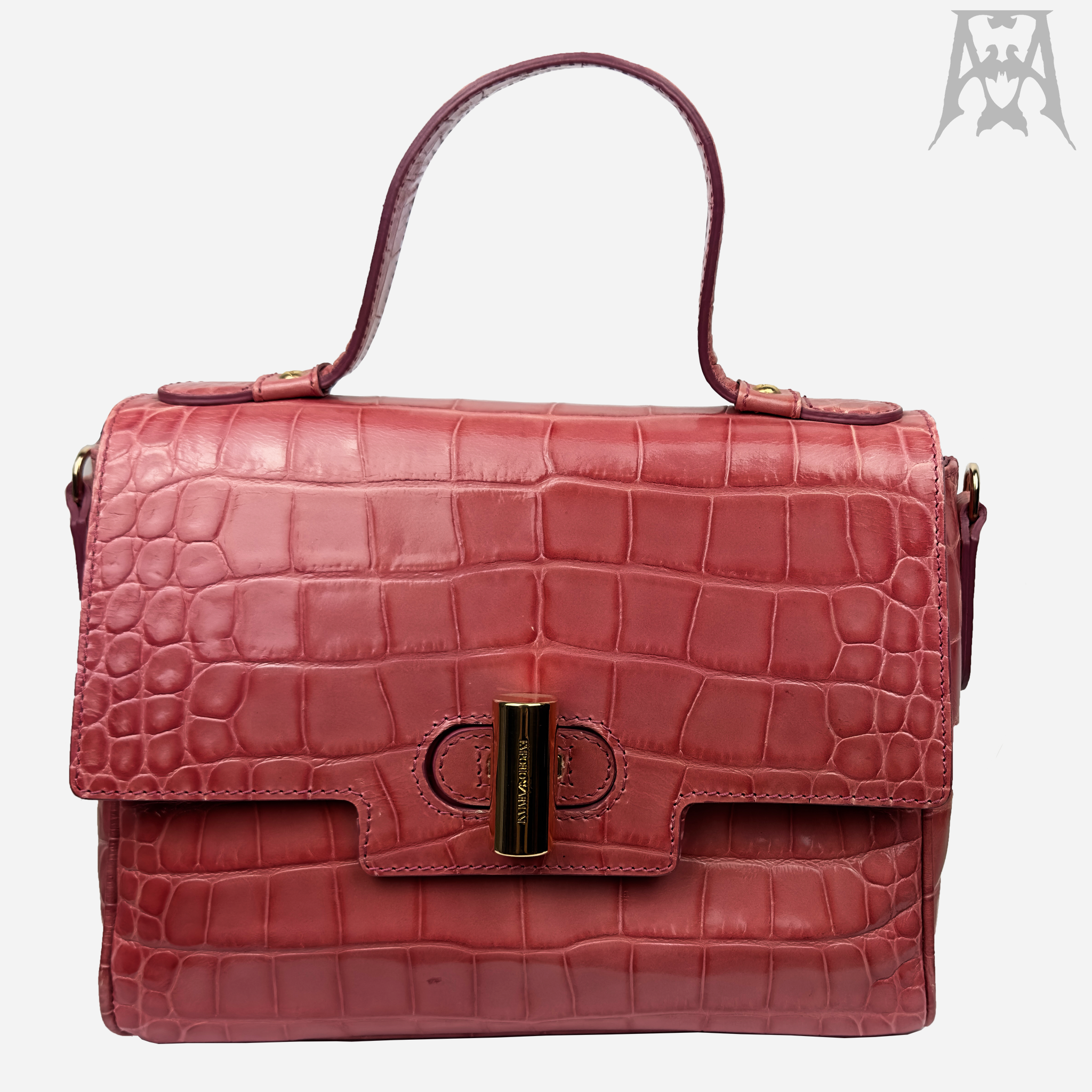 Armani crocodile online bag