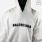 Balenciaga Blur Logo Hoodie