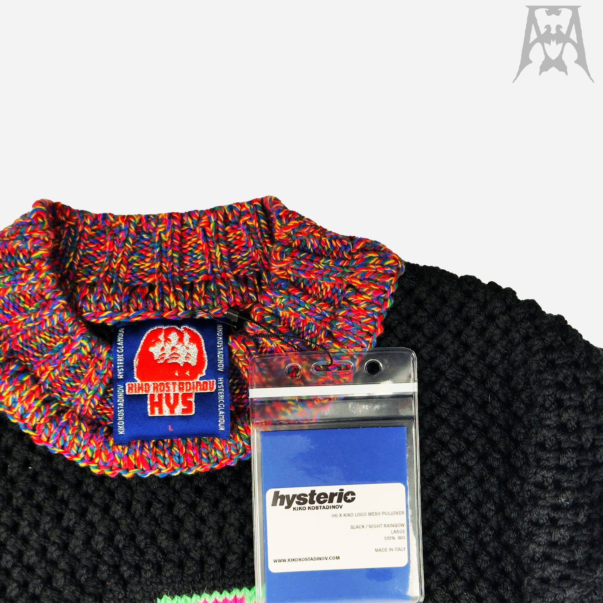 Hysteric Glamour x Kiko Kostadinov Logo Mesh Pullover